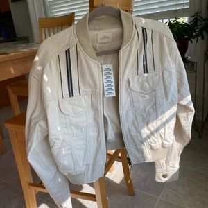 Urban Outfitters Cropped Bomber Jacket